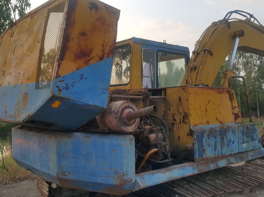 รถแบคโฮ KOMATSU PC120-3 รถอุปกรณ์ครบ ขาดแต่เครื่องยนต์อย่างเดียว