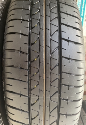 ล้อแม็กป้ายแดง Nissan Almera Sportech ขอบ 15 พร้อมยางป้ายแดง Bridgestone 185-65-15 ปี 18 สวยกริ๊บ