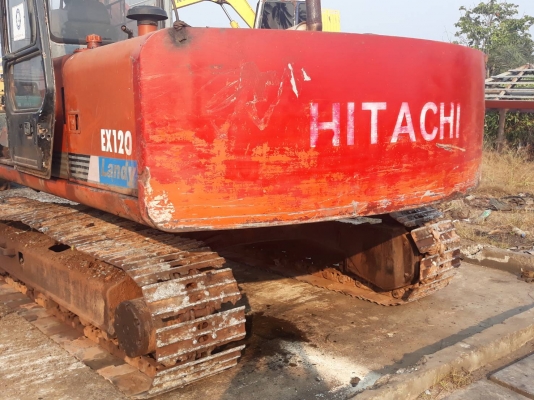 HITACHI EX 120-1 เอกสารอินวอยซ์ เครื่องปั๊มแรงดี เอวแน่น ช่วงล่างดี พร้อมใช้งาน