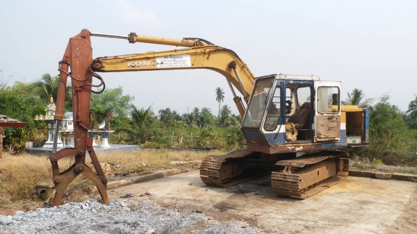 Komatsu PC120-2 หัวคีบ เครื่องปั๊มเดิมแรงดี ช่วงล่างดี เอวแน่น ทำงานไม่โหลด พร้อมใช้งาน เอกสารซื้อขาย