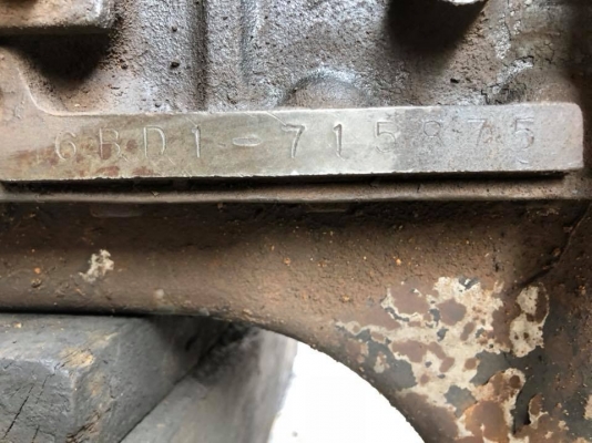 ขายเครื่อง Isuzu 6BD1 JCM 165 แรงม้า