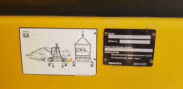 รถแบคโฮ KOMATSU PC200-8M0 ซีเรียลสูง กล้องหลัง ใช้งานเพียง 6 พันชั่วโมง (PM 7 พันชั่วโมง) สภาพเทพบุตร รถแบคโฮ KOMATSU PC200-8M0 ซีเรียลสูง กล้องหลัง ใช้งานเพียง 6 พันชั่วโมง (PM 7 พันชั่วโมง) สภาพเทพบุตร