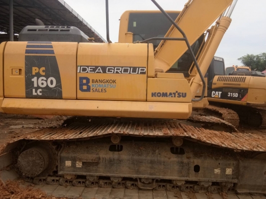 ขายรถแบคโฮ KOMATSU PC160LC-8 ใช้งาน 8,5xx ชั่วโมง สภาพเทพบุตร เอกสารเล่มทะเบียน
