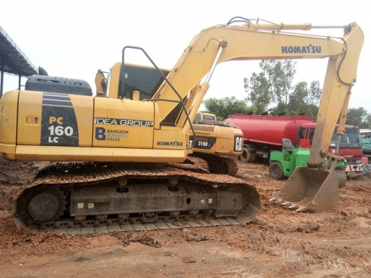 ขายรถแบคโฮ KOMATSU PC160LC-8 ใช้งาน 8,5xx ชั่วโมง สภาพเทพบุตร เอกสารเล่มทะเบียน
