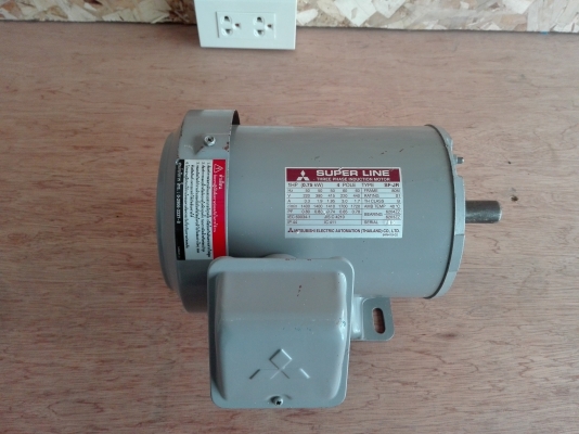 ขายมอเตอร์  Mitsubishi 1HP. 380V  4Pole