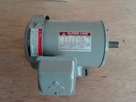 ขายมอเตอร์  Mitsubishi 1HP. 380V  4Pole
