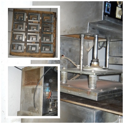 เครื่องบลิสเตอร์แพ็ค+เครื่องขึ้นรูปพลาสติก หน้า 18 นิ้ว