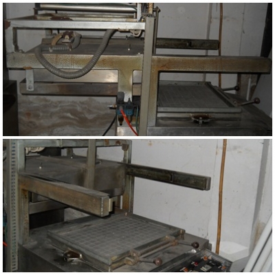 เครื่องบลิสเตอร์แพ็ค+เครื่องขึ้นรูปพลาสติก หน้า 18 นิ้ว