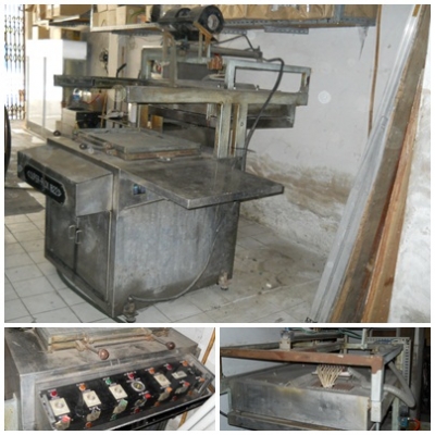 เครื่องบลิสเตอร์แพ็ค+เครื่องขึ้นรูปพลาสติก หน้า 18 นิ้ว