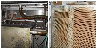 เครื่องขึ้นรูปพลาสติก หน้า 18 นิ้ว+เครื่องบลิสเตอร์แพ็ค