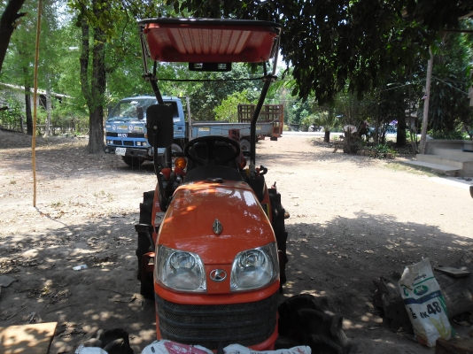 ขายดาวน์รถคูโบต้าB2420 24แรงม้า พร้อมผานจานและจอบหมุน