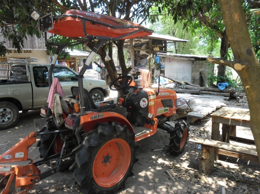 ขายดาวน์รถคูโบต้าB2420 24แรงม้า พร้อมผานจานและจอบหมุน