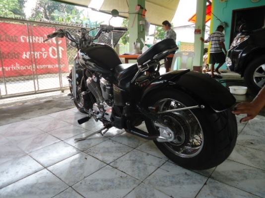 ขาย HONDA STEED 400 SPRINGER (อินวอยซ์และ เสียภาษีสรรพสามิตแล้ว)แต่งล้อโตครับ 73,000.-