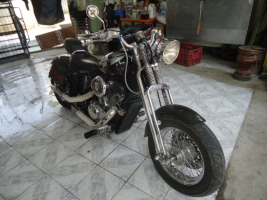 ขาย HONDA STEED 400 SPRINGER (อินวอยซ์และ เสียภาษีสรรพสามิตแล้ว)แต่งล้อโตครับ 73,000.-