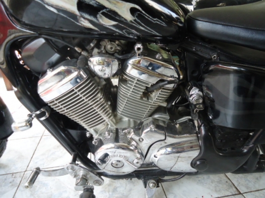 ขาย HONDA STEED 400 SPRINGER (อินวอยซ์และ เสียภาษีสรรพสามิตแล้ว)แต่งล้อโตครับ 73,000.-