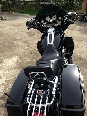 ขออนุญาติฝากขาย Street Glide สีดำ ปี 2008 พร้อมทะเบียน แต่งเต็ม ครับ