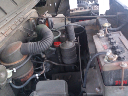 ขาย jeep cj3b หลุดการจองแล้วครับ รถเดิมๆ ยังไม่ทำสี เครื่องเดิม