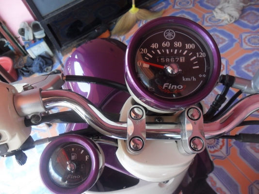 ฟิโน่ ไมค์แยก คาบูไฟฟ้า จดทะเบียน พ.ย ปี2011ปลายปี รถใช้มา15เดือน