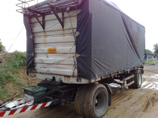 ขายรถพ่วงไม่ดั้ม HINO MEGA 260 ปี 49-2 เพลากะบะสามมิตรลอนเฉียงแม่ลูกยางดี 18 เส้นเครื่องเดิมเกียร์เดิมทะเบียนเต็ม