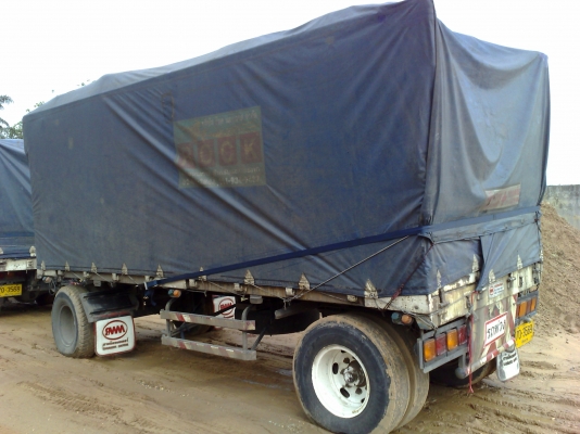 ขายรถพ่วงไม่ดั้ม HINO MEGA 260 ปี 49-2 เพลากะบะสามมิตรลอนเฉียงแม่ลูกยางดี 18 เส้นเครื่องเดิมเกียร์เดิมทะเบียนเต็ม