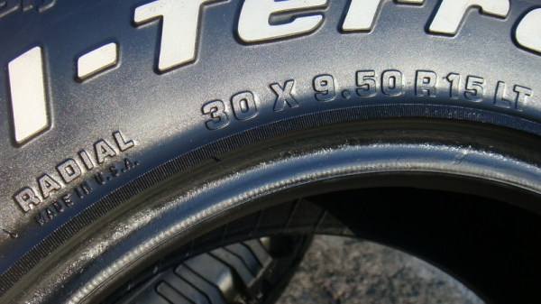 ขายยาง BF Goodrich Allterrain 30 9.5 r15 ปี10 สวยๆ ขายยาง BF Goodrich Allterrain 30 9.5 r15 ปี10 สวยๆ