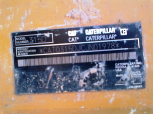 ขานด่วน..รถแบคโฮ CAT 315D เลขชั่วโมงทำงานเพียง 3,000 ชั่วโมง รถใหม่ทั้งคัน รถสวยพร้อมใช้ มีทะเบียนครบ.