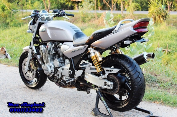 แม็กสิงห์บุรี//YAMAHA XJR1300 CC ปี00 สีเดิมๆ แต่งเพียบท่อไทเทเนียม อินวอย+สรรพาสมิตร 119000