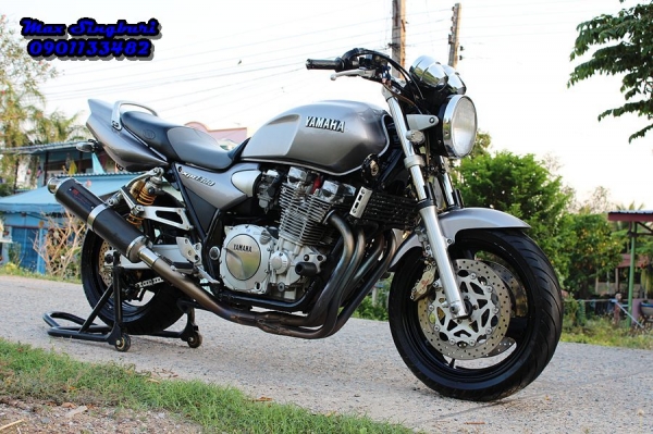 แม็กสิงห์บุรี//YAMAHA XJR1300 CC ปี00 สีเดิมๆ แต่งเพียบท่อไทเทเนียม อินวอย+สรรพาสมิตร 119000