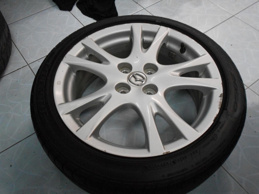 ขายล้อแม็ก mazda 2 ขอบ 16 พร้อมยางปี 10/เทิร์นได้-ใส่ฟรีiค่ะ ขายล้อแม็ก mazda 2 ขอบ 16 พร้อมยางปี 10/เทิร์นได้-ใส่ฟรีiค่ะ