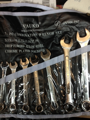 ประแจแหวนข้าง 14 ตัวชุด VAUKO JAPAN pat.