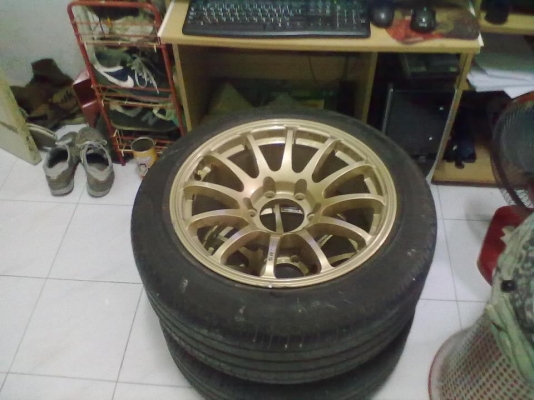 ขาย ล้อแม็กซ์ ADVAN RS 17" พร้อมยาง
