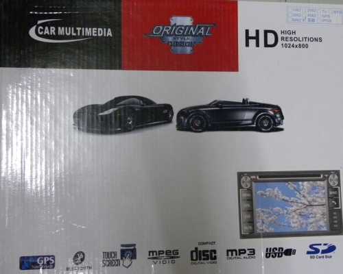 ของTOYOTA จอ 2 din ทัสกรีน LED ของใหม่ ราคา 4000-