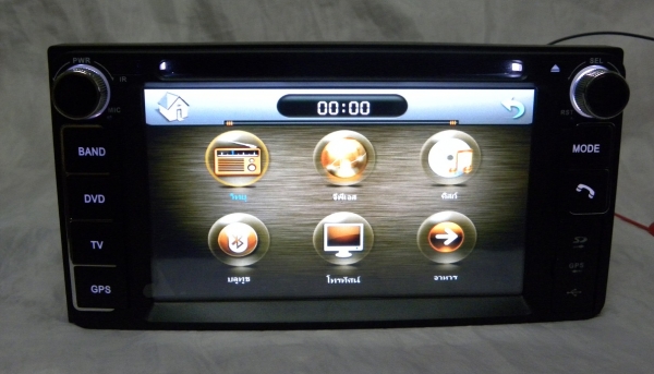 ของTOYOTA จอ 2 din ทัสกรีน LED ของใหม่ ราคา 4000-