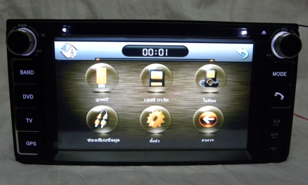 ของTOYOTA จอ 2 din ทัสกรีน LED ของใหม่ ราคา 4000-