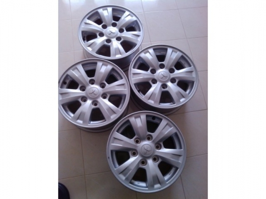 ขายล้อแม็กไทรทันพลัส 16", ขายแม็ก all new d-max hilander ขอบ 17 ยางบริสโตนปี 13