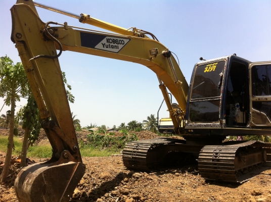 ขายด่วน KOBELCO  SK 100-1  มาร์คทรี เก่าไทย   สภาพดี  ไฟฟ้าครบ  เครื่องปั้มดี  ใบแทรค 70