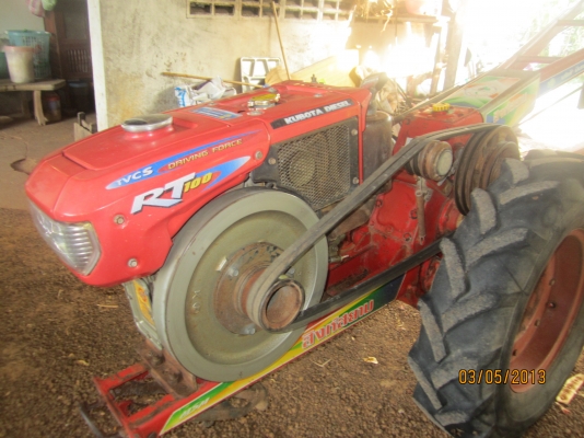 ขายรถไถนาเดินตาม KOBOTA  RT 100  หางสิงห์สยาม  อุปกรณ์ครบ  รถอยู่ร้อยเอ็ด