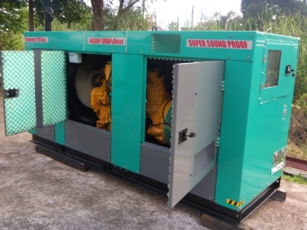 ขายเครื่องปั่นไฟประกอบใหม่ 65 Kva.HINOBYJAPAN รับประกัน6เดือนเต็ม