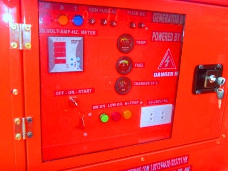 ขายเครื่องปั่นไฟประกอบใหม่ 65 Kva.HINOBYJAPAN รับประกัน6เดือนเต็ม