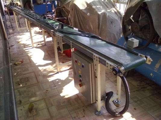 สายพานลำเลียง ความยาว 6 เมตร สายพานลำเลียง ความยาว 6 เมตร