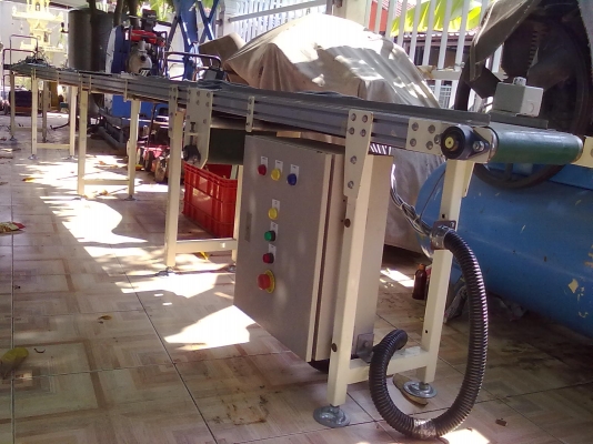 สายพานลำเลียง ความยาว 6 เมตร สายพานลำเลียง ความยาว 6 เมตร