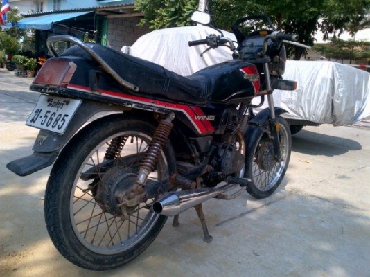 ลดๆๆ HONDA วิง 125 เดิม ๆ ทะเบียน พร้อม โอน ขาดต่อ 1ปี เครื่อง ดี คับ ขาย 14500 ลองดูคับ