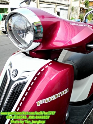 โปรโมชั่น วันแรงงาน YAMAHA FILANO ลายซิป ชมพู-ขาว 29,000 เท่านั้น