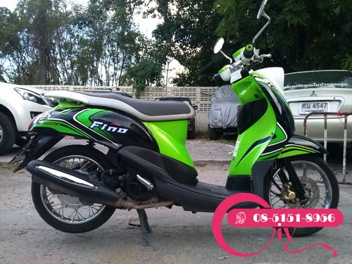 ขายรถสดๆ FINO ปี 55 ไมล์แยก สีสวยสด ไม่แพ้รถป้ายแดง ทดลองเครื่องก่อนซื้อได้