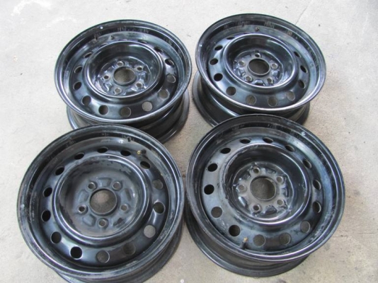 ขายกระทะ 5/114.3 ขอบ15ใส่ไมตี้ได้เลยไม่ต้องกลึงรู