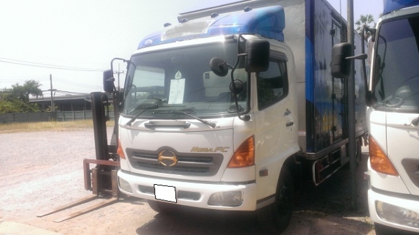 HINO MEGA FC ตู้แห้ง 3 บาน ยาว 6.50 เมตร 175 แรงม้า ปี 2004