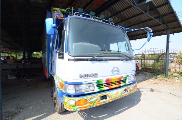 HINO 6 ล้อดั้มเกษตร 6 ตัน เครื่องนอก รถประกอบ