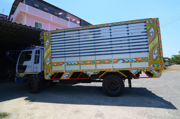 HINO 6 ล้อดั้มเกษตร 6 ตัน เครื่องนอก รถประกอบ