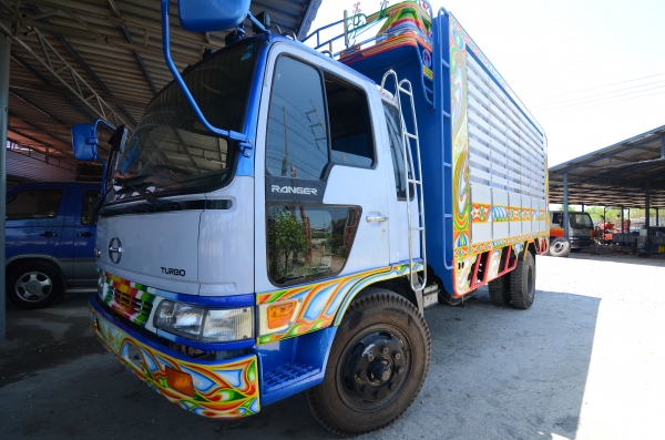 HINO 6 ล้อดั้มเกษตร 6 ตัน เครื่องนอก รถประกอบ