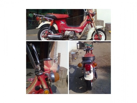 ขายด่วนรถป๊อบ Honda Chaly 50cc.ไฟบนแท้สวยเดิมสุดๆบังโคลนเหล็กแม็ก 4 ก้าน วิ่งดีพร้อมใช้ ช้าอด กทม.